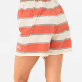 Skye Stripe Shorts - Orange Mix
