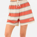 Skye Stripe Shorts - Orange Mix