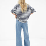 Sasha Stripe T-Shirt - Navy Stripe