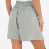 Alessia Linen Shorts - Soft Sage