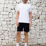 Freddie Relaxed Linen Shorts - Black