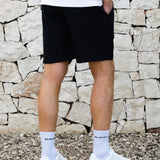 Freddie Relaxed Linen Shorts - Black
