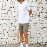 Freddie Relaxed Linen Shorts - Brown