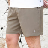 Freddie Relaxed Linen Shorts - Brown