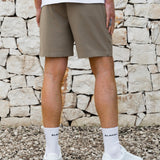 Freddie Relaxed Linen Shorts - Brown