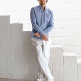 Conrad Long Sleeve Checked Shirt - Blue