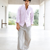 Conrad Long Sleeve Stripe Shirt - Pink