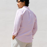 Conrad Long Sleeve Stripe Shirt - Pink