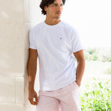 Conrad Relaxed Stripe Shorts - Pink