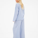 Mila Tie Up Top - Summer Blue