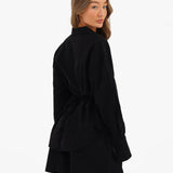Alessia Linen Shirt - Black