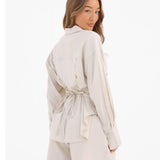 Alessia Linen Shirt - Off White