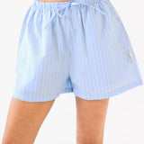 Summer Stripe Shorts - Blue Stripe