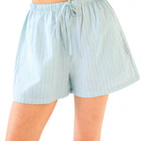 Summer Stripe Shorts - Green Stripe