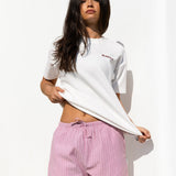 Summer Stripe Shorts - Pink Stripe