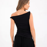 Solea Twist Top - Black