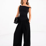 Solea Twist Top - Black