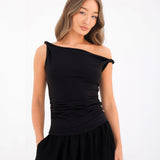 Solea Twist Top - Black