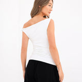 Solea Twist Top - White