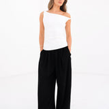 Solea Twist Top - White