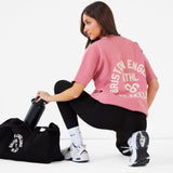 Briston Oversized T-Shirt - Warm Rose