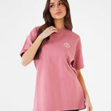 Briston Oversized T-Shirt - Warm Rose