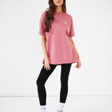 Briston Oversized T-Shirt - Warm Rose