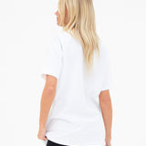 Tessa Oversized T-Shirt - White & Black