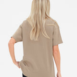 Mira Oversized T-Shirt - Tan