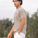 Elliot Relaxed T-Shirt - Light Brown