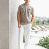 Elliot Relaxed T-Shirt - Light Brown