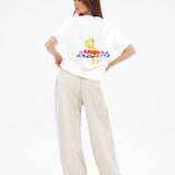 Ori Olive Oversized T-Shirt - White