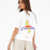 Ori Olive Oversized T-Shirt - White