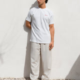 Olive Oil Print Relaxed T-Shirt - White