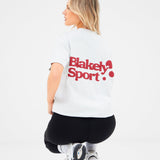 Motion Oversized T-Shirt - Marl White