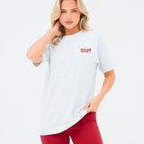 Motion Oversized T-Shirt - Marl White