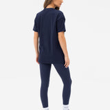 Outline Varsity Oversized T-Shirt - True Navy