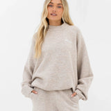 Oversized Knitted Jumper - Toasted Taupe