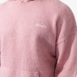 Mason Relaxed Knitted Hoodie - Pink