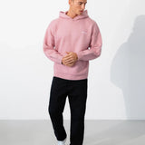 Mason Relaxed Knitted Hoodie - Pink