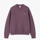 Mason Relaxed Knitted Jumper - Plum