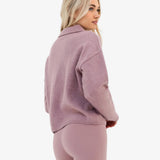 Mabel Knitted Polo - Dusty Pink