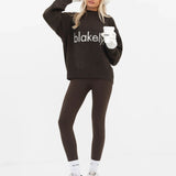 Mabel Oversized Knitted Jumper - Chocolate Brown