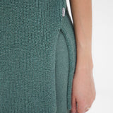 Mae Oversized Crochet Tank Top - Sage Green