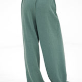 Mae Crochet Trousers - Sage Green