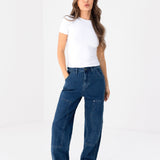 Blakely Carpenter Jeans - Dark Blue Wash