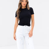 Blakely Carpenter Jeans - White