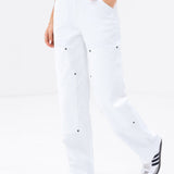 Blakely Carpenter Jeans - White