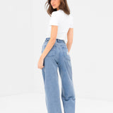 Blakely Wide Cut Jeans - Light Blue