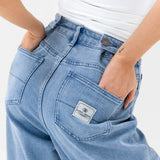 Blakely Wide Cut Jeans - Light Blue